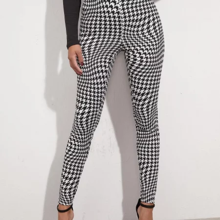 Leggings Mujer Tejidos Cintura Elástica
